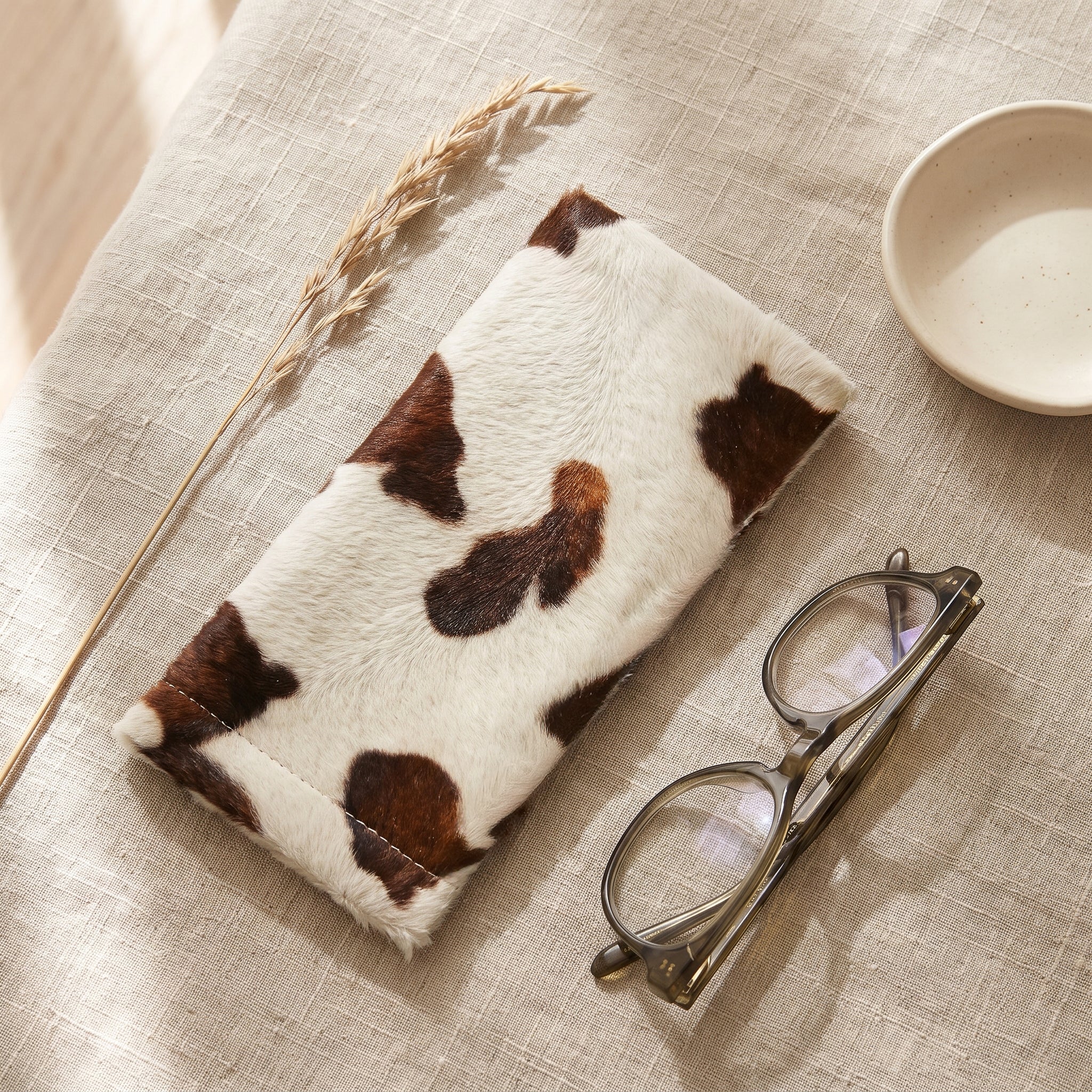 Cow Print Slim Case